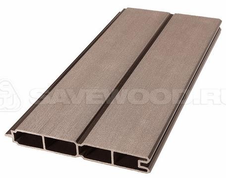 Заборный профиль из ДПК Savewood SW Agger матовый терракот купить в Нальчике