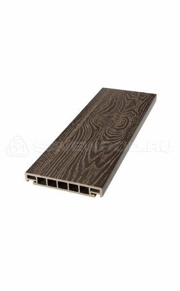 Террасная доска из ДПК SW Salix (S) (T) темно-коричневый купить в Нальчике