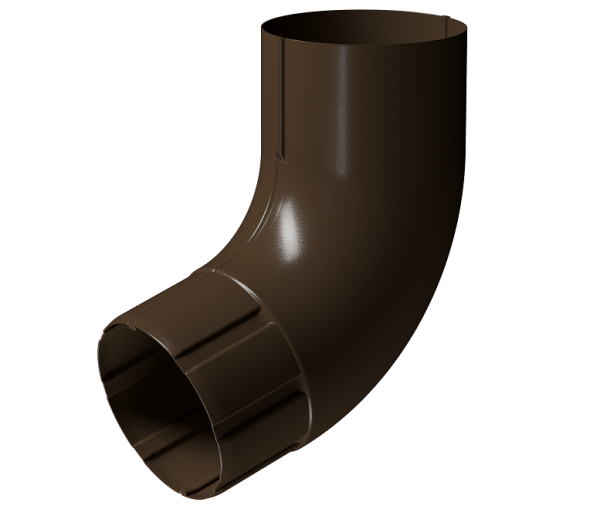 Колено 72° D90 Döcke STAL PREMIUM Каштан, (RAL 8017) купить в Нальчике
