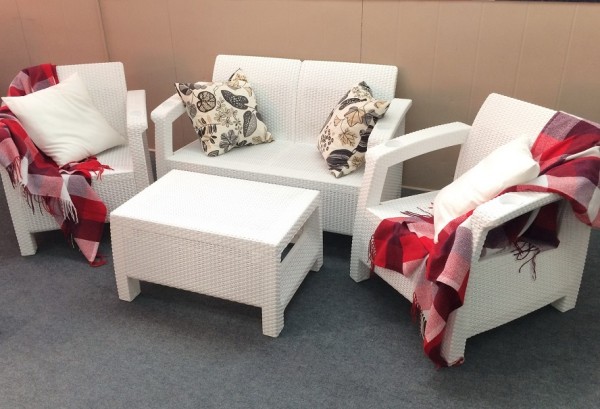 Комплект Yalta Terrace Set белый купить в Нальчике