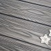 Террасная доска из ДПК Terrapol Смарт 3D Полнотелая без паза Черное дерево купить в Нальчике