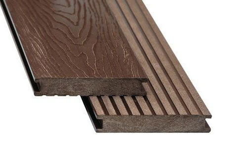 Террасная доска из ДПК ECODECKING Premium Коричневый купить в Нальчике