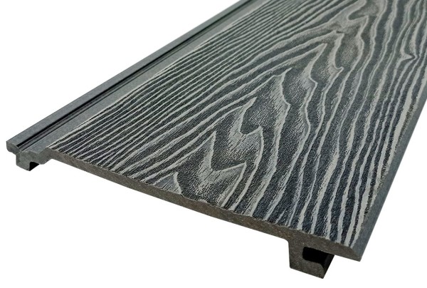 Сайдинг Darvolex 185x19x3000мм, 3D тиснение Серый купить в Нальчике