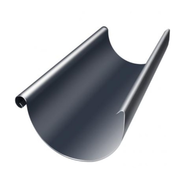 Водосток Grand Line 125x90 – Желоб 3м RAL 7024 купить в Нальчике