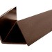 Уголок ДПК для сайдинга 70x70x3000мм Коричневый купить в Нальчике
