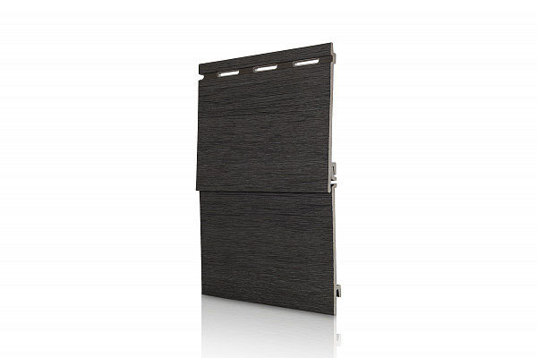 Вспененный сайдинг VOX KERRAFRONT WOOD DESIGN графит купить в Нальчике