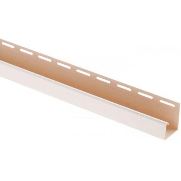 J-профиль Люкс Крашенный, T-15, ВН, Белый купить в Нальчике