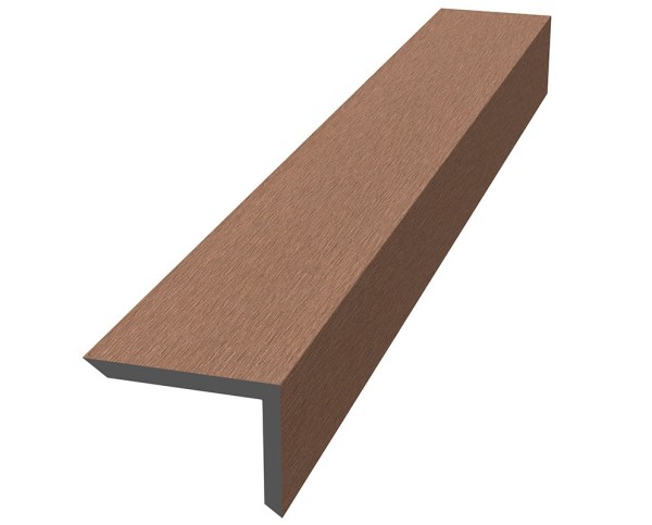 Уголок ДПК для террасной доски NauticPrime, 60x40x2900мм Кедр купить в Нальчике