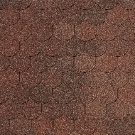 Гибкая черепица Tegola ASSISI terracotta 420 купить в Нальчике