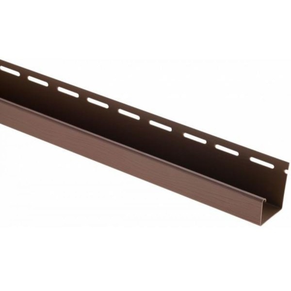 J-профиль Люкс Крашенный, T-15, ВН, Тёмный Орех купить в Нальчике