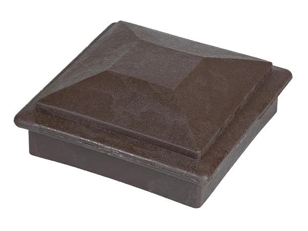 Крышка верхняя ПВХ для столба Deckart 125х125 Венге купить в Нальчике