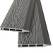 Заборная панель шип-паз EasyDecking Wood-Х 146х20 Серый купить в Нальчике