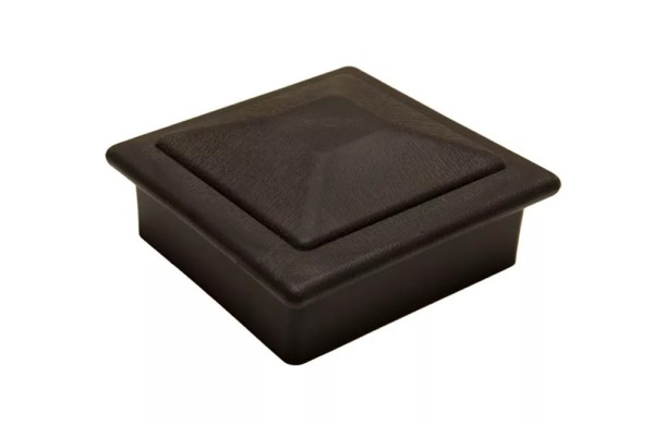 Крышка верхняя ПВХ для столба Deckart 125х125 Графи купить в Нальчике