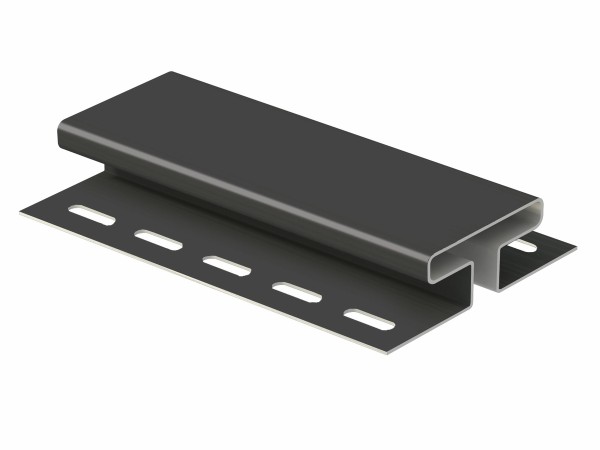 H-планка Ю-пласт Классика графитовая купить в Нальчике