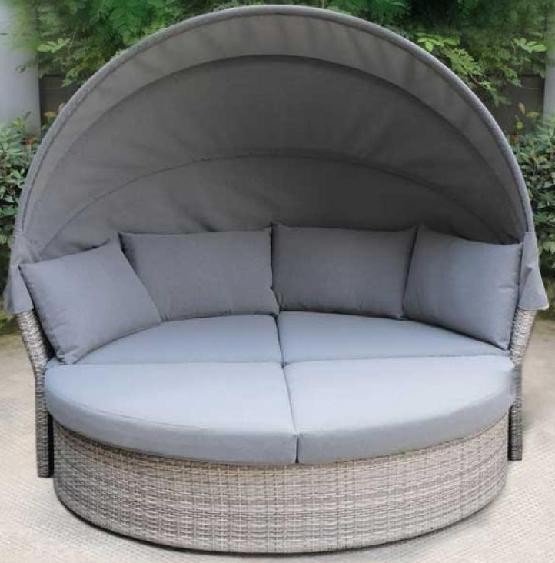 Диван-Трансформер AFINA плетеный из иск. ротанга AFM-325G Grey купить в Нальчике