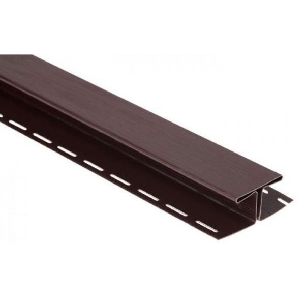 Н-профиль Люкс Крашенный, T-18, ВН, Коричневый купить в Нальчике