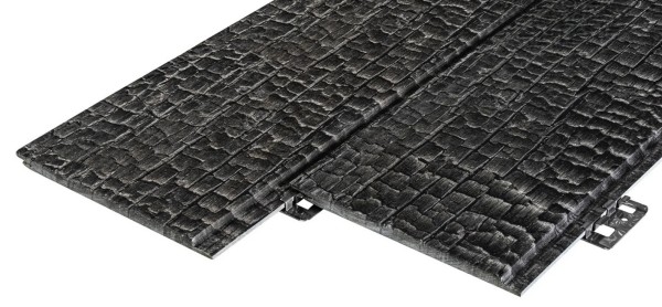 Фиброцементные панели FCSPRO Decor Wood Click Угольное купить в Нальчике