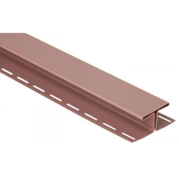 Н-профиль Люкс Крашенный, T-18, ВН, Красно-коричневый купить в Нальчике