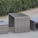 Диван-Трансформер AFINA плетеный из иск. ротанга S330G-W78 Grey купить в Нальчике