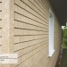Фасадная панель Ю-пласт Стоун Хаус S-Lock Клинкер песочный купить в Нальчике