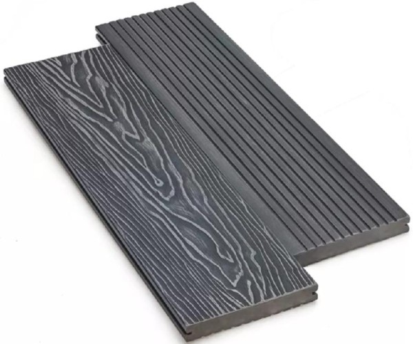 Террасная доска ДПК Deckart Monolit 3D Графит купить в Нальчике