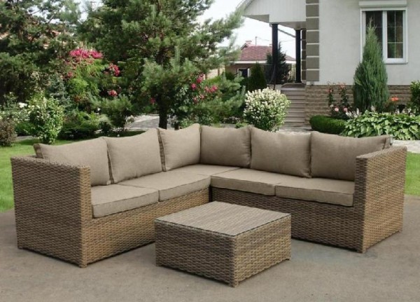 Комплект мебели AFINA плетеной из иск. ротанга YR825B Beige купить в Нальчике