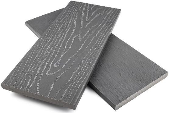 Заборная доска ДПК полнотелая NanoWood Серый купить в Нальчике