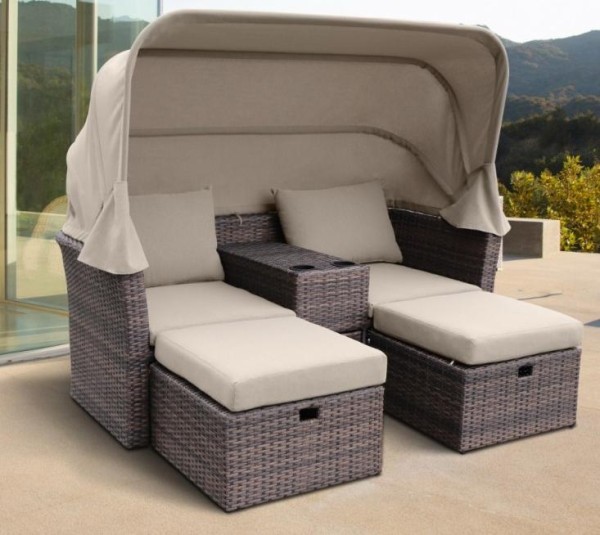 Комплект мебели AFINA плетеной из иск. ротанга AFM-330B Brown купить в Нальчике