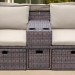 Комплект мебели AFINA плетеной из иск. ротанга AFM-330B Brown купить в Нальчике