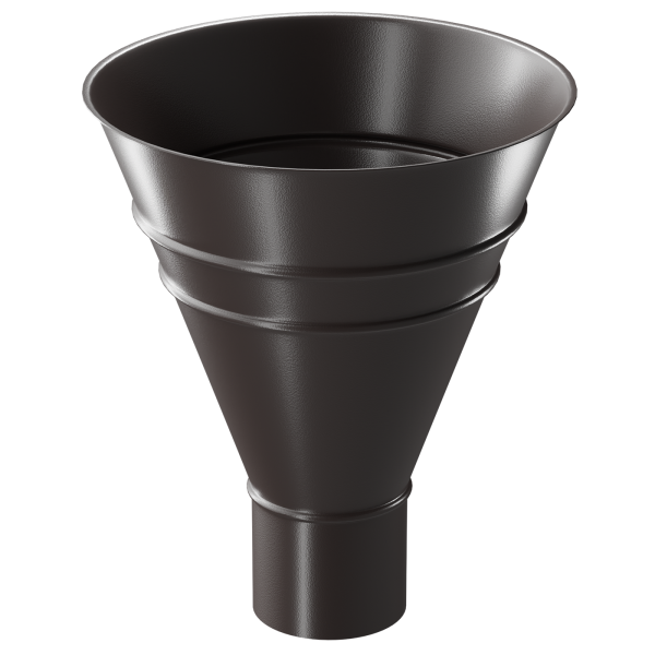 Воронка водосборная Döcke STAL PREMIUM, Шоколад купить в Нальчике