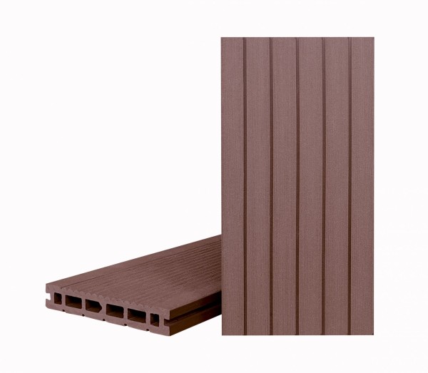 Террасная доска Классик Орех Милано (пустотелая с пазом) купить в Нальчике