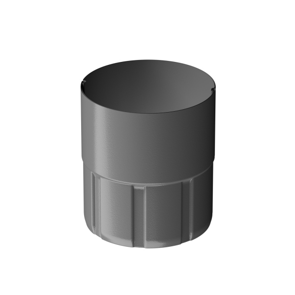 Муфта соединительная для водостока Döcke STAL PREMIUM, Графит купить в Нальчике