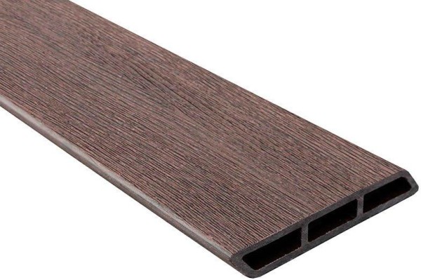 Доска Ромбус 3D ДПК Outdoor STORM BROWN коричневая микс купить в Нальчике