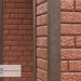 Фасадная панель Ю-Пласт Стоун Хаус Кирпич Красный купить в Нальчике