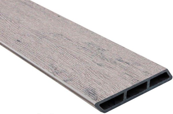 Доска Ромбус 3D ДПК Outdoor STORM GREY серая микс купить в Нальчике