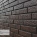 Фасадная панель Ю-Пласт Стоун Хаус Кирпич Коричневый купить в Нальчике
