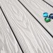 Террасная доска из ДПК Terrapol Смарт 3D Полнотелая с пазом Дуб беленый купить в Нальчике