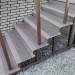 Ступень ДПК Outdoor Havana/Вельвет полнотелая серая  микс купить в Нальчике