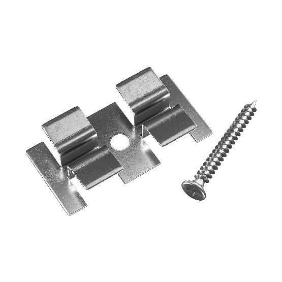 Клипса с саморезом, Grinder шовный монтаж 5 mm купить в Нальчике