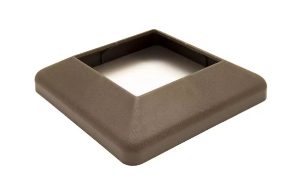 Крышка нижняя ПВХ для столба Deckart 100х100 Венге купить в Нальчике