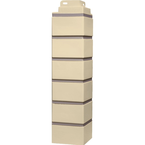 Угол Фасайдинг Серия «Кирпич клинкерный» Желтый купить в Нальчике