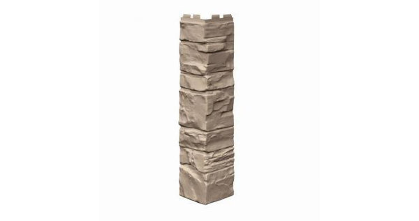 Угол наружный VOX Solid Stone Lazio камень светлая глина купить в Нальчике
