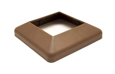 Крышка нижняя ПВХ для столба Deckart 100х100 Шоколад