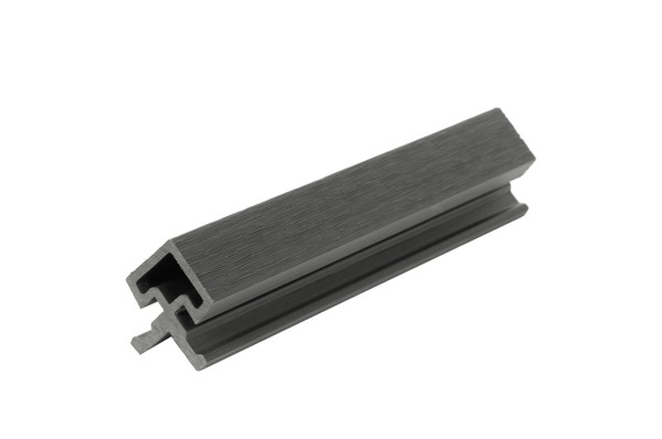 Угол внешний для фасадной панели co-extrusion, grey dark купить в Нальчике