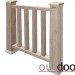 Ограждение из ДПК Outdoor Классик 3D STORM серый микс купить в Нальчике