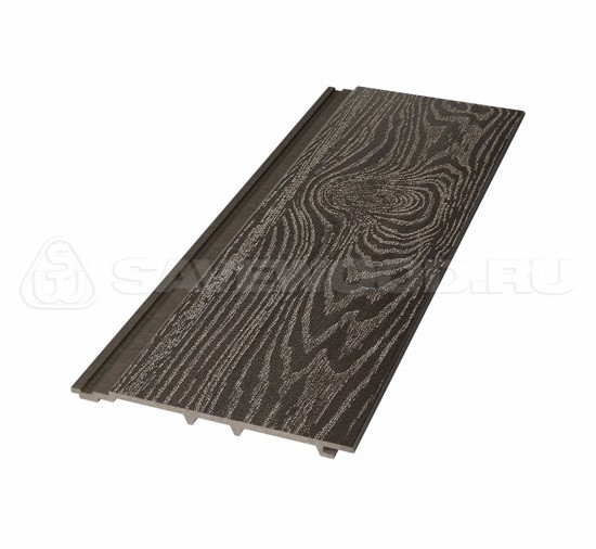 Сайдинг из дпк savewood sw-cedrus тангенциальный распил темно-коричневый купить в Нальчике
