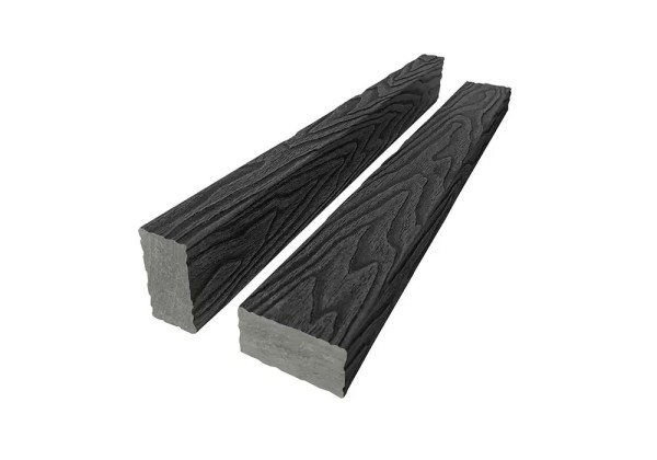 Брус лавочный 3D-тиснение 30х60 Графит купить в Нальчике