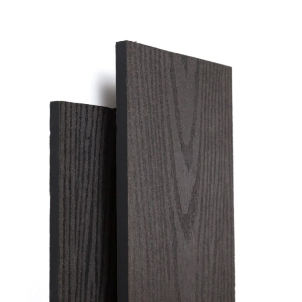 Заборная доска Ecodecking Техно 145х12 Графит купить в Нальчике