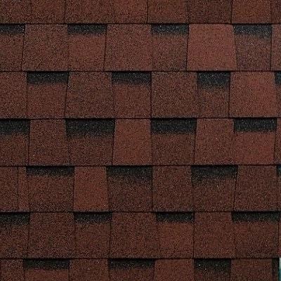 Двухслойная ламинированная черепица Shinglas, серия Фазенда – Красный купить в Нальчике