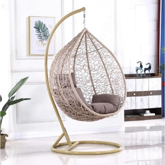 Кресло Подвесное из искусственного ротанга AFM-169A-XLB Beige купить в Нальчике